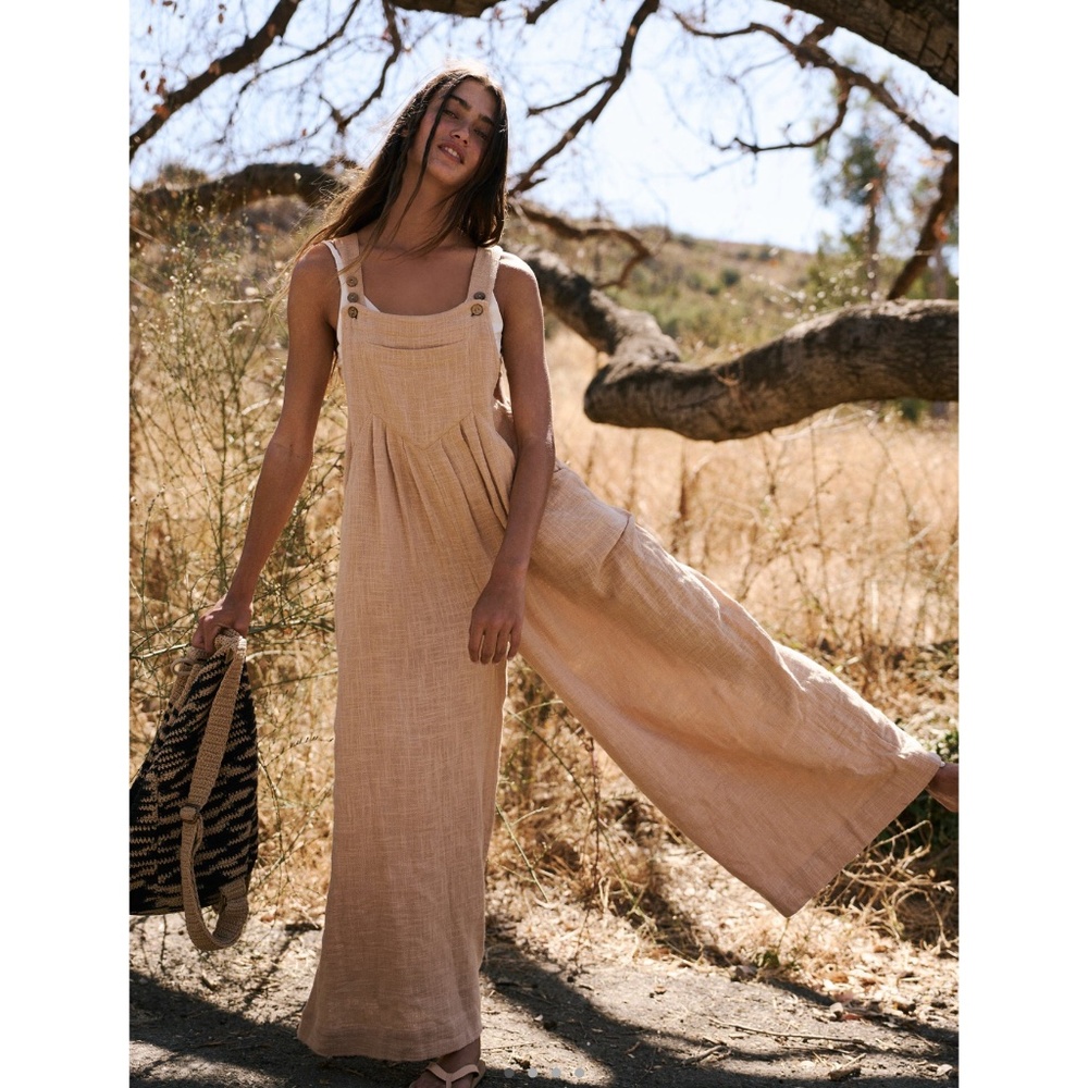 Free People Sun-drenched Overalls - S